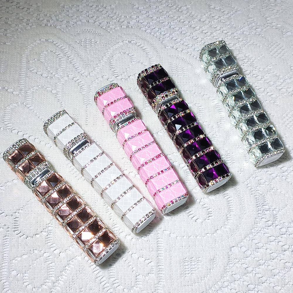 12ml Travel Refillable Bottles, Crystal-Embellished Travel Bottles