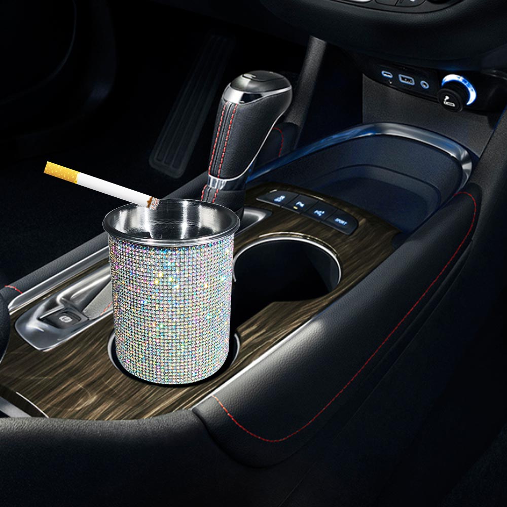 Luxury Sparkling Crystal Car Ashtray