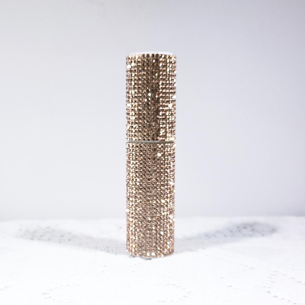 10ML Sparkling Rhinestone Empty Refillable Spray Bottle
