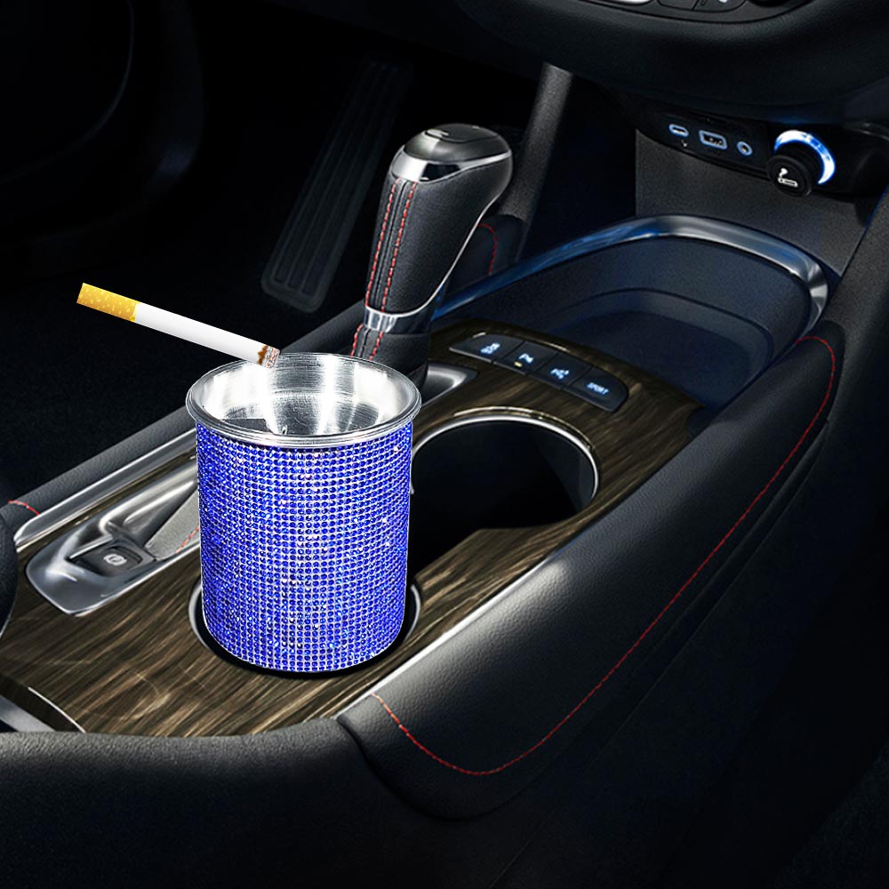 Luxury Sparkling Crystal Car Ashtray