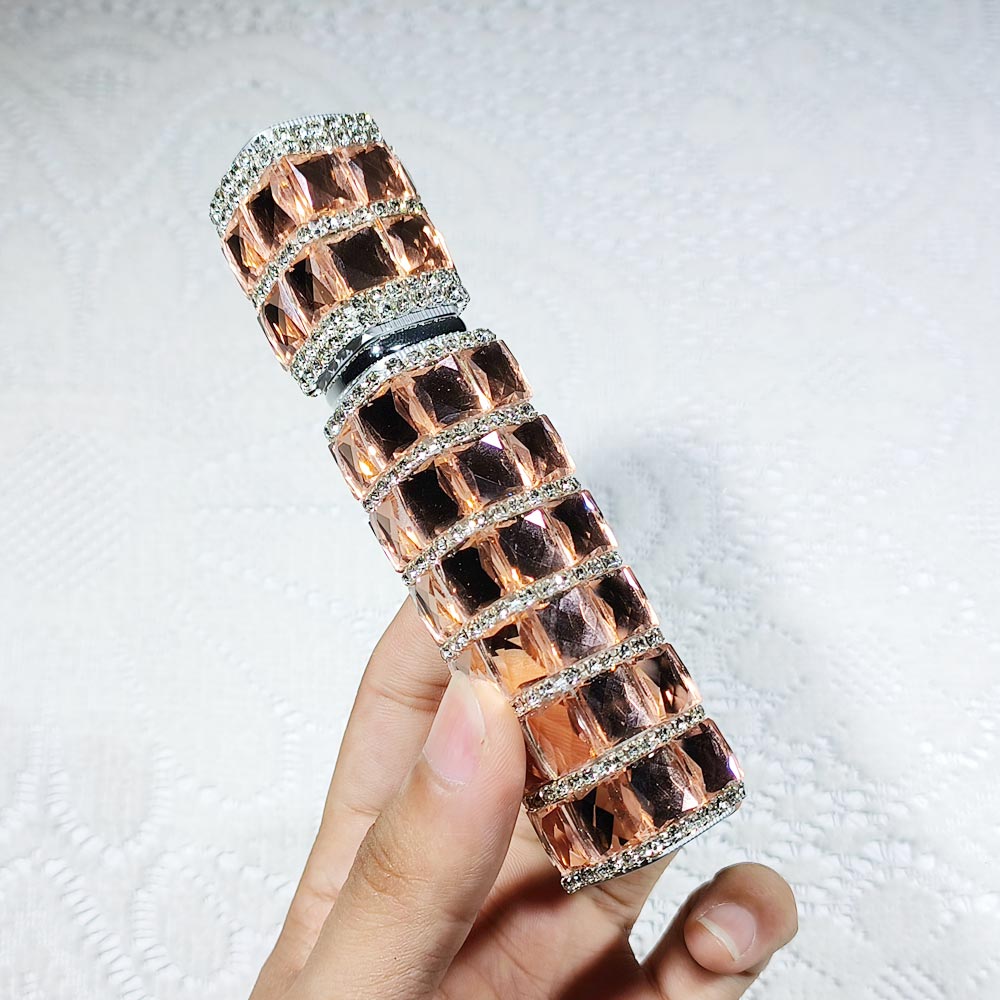 12ml Travel Refillable Bottles, Crystal-Embellished Travel Bottles