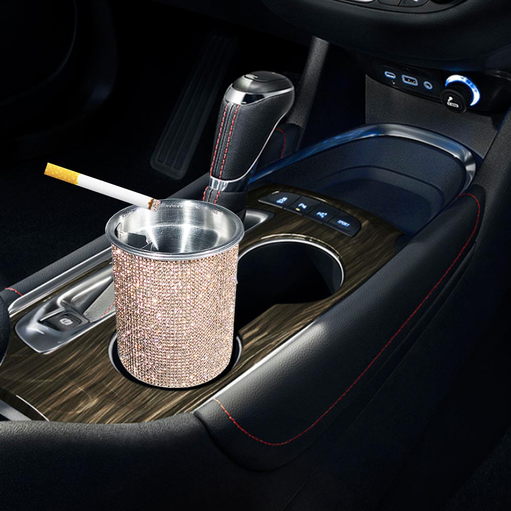 Luxury Sparkling Crystal Car Ashtray
