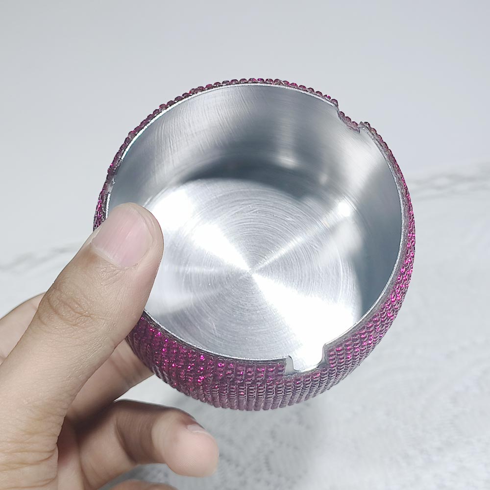 Glamorous Crystal Covered Ashtray for Women