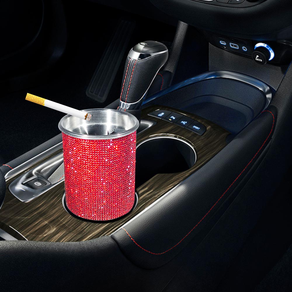 Luxury Sparkling Crystal Car Ashtray