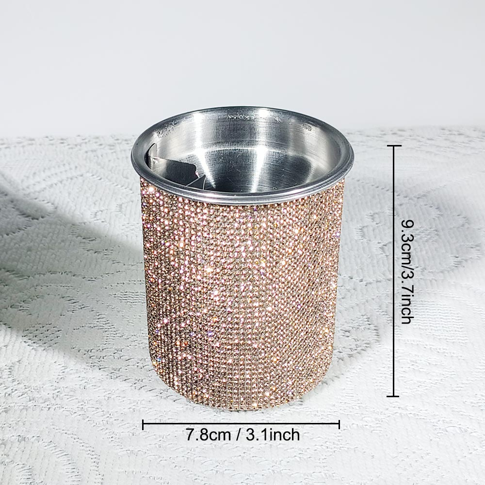 Luxury Sparkling Crystal Car Ashtray