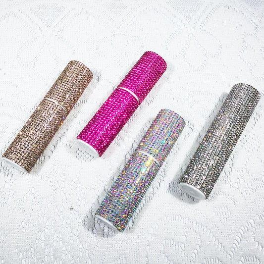 10ML Sparkling Rhinestone Empty Refillable Spray Bottle