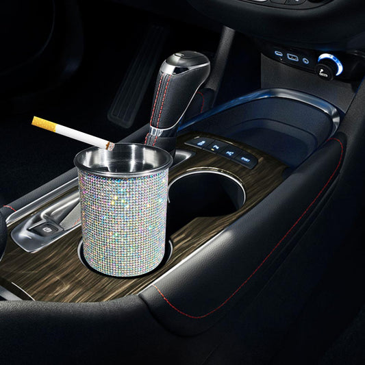 Luxury Sparkling Crystal Car Ashtray