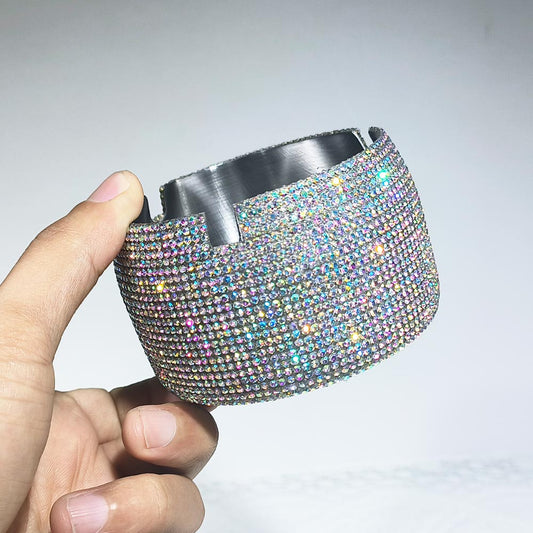 Glamorous Crystal Covered Ashtray for Women