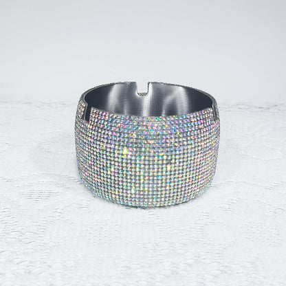 Glamorous Crystal Covered Ashtray for Women