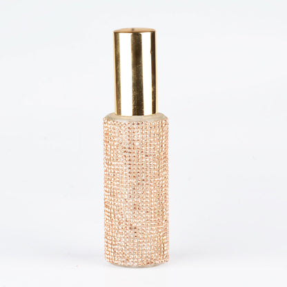 30ml Glass Refillable Travel Spray Bottle with Crystal Studs and Pump