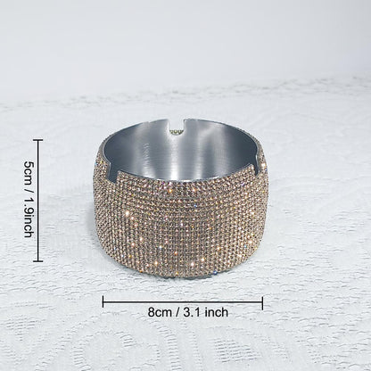 Glamorous Crystal Covered Ashtray for Women